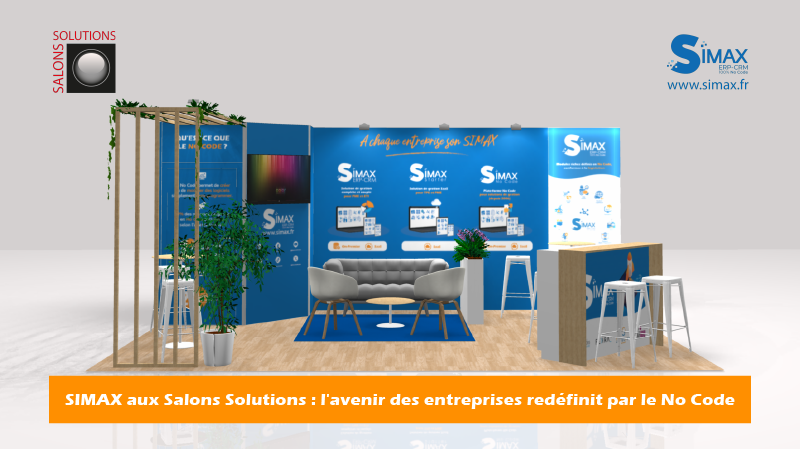 SIMAX aux Salons Solutions : l’avenir des entreprises redéfinit par le No Code