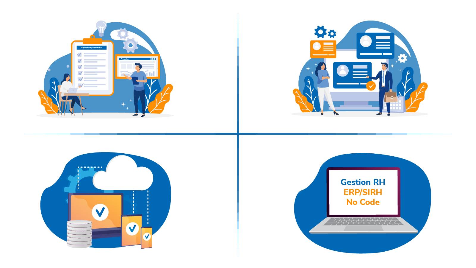 Programme de gestion complet ERP No Code à Paris – Comment Simax, réinvente la gestion RH