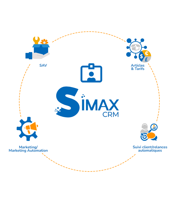 Logiciel CRM ultra adaptable SIMAX by NOUT