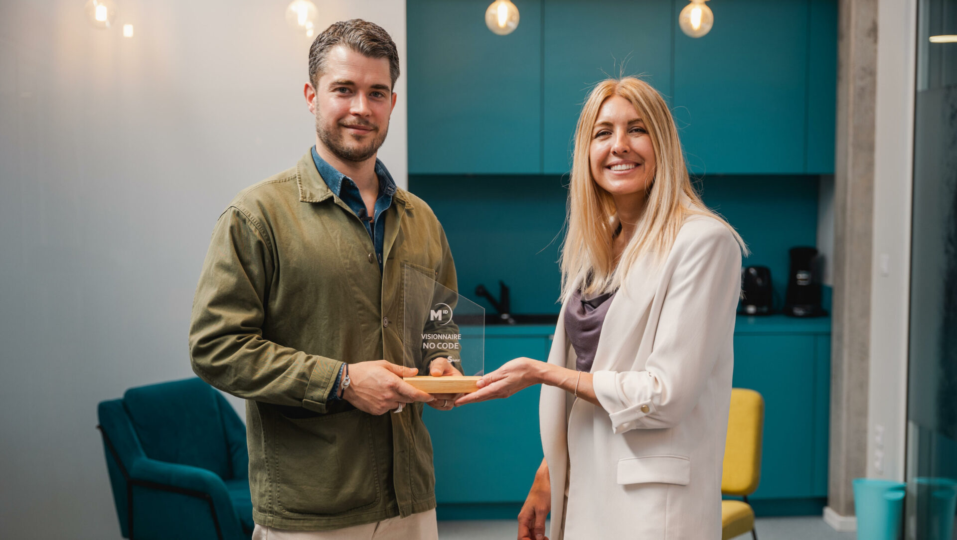 Remise trophée visionnaire chez MECANO ID
